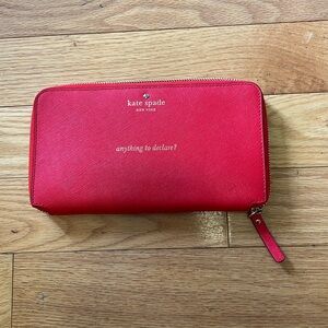 Kate Spade Travel Wallet